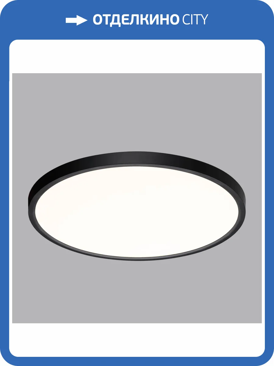 Настенно-потолочный светильник Sonex Alfa Black 7660/40L фото 12