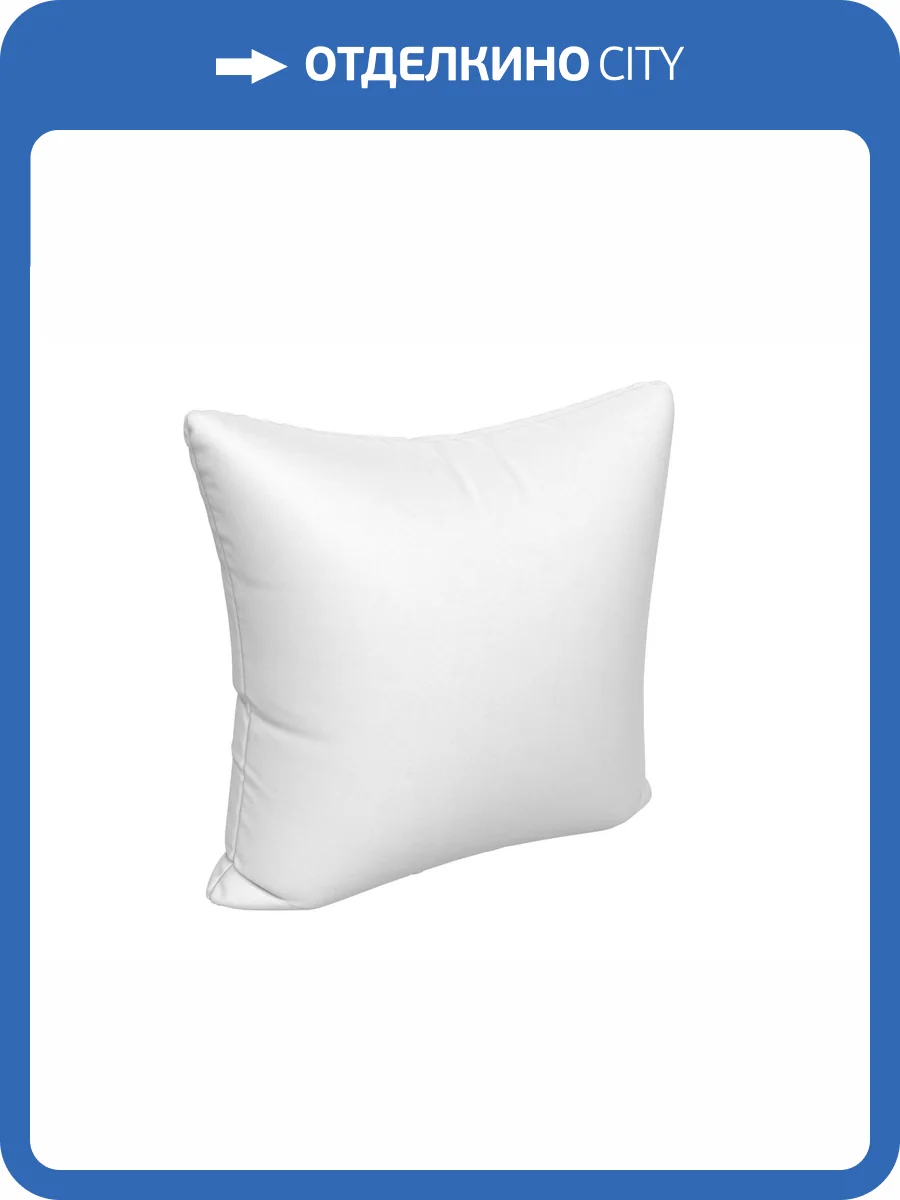Подушка Лига Диванов 120086 белый (45x12x45) фото 2