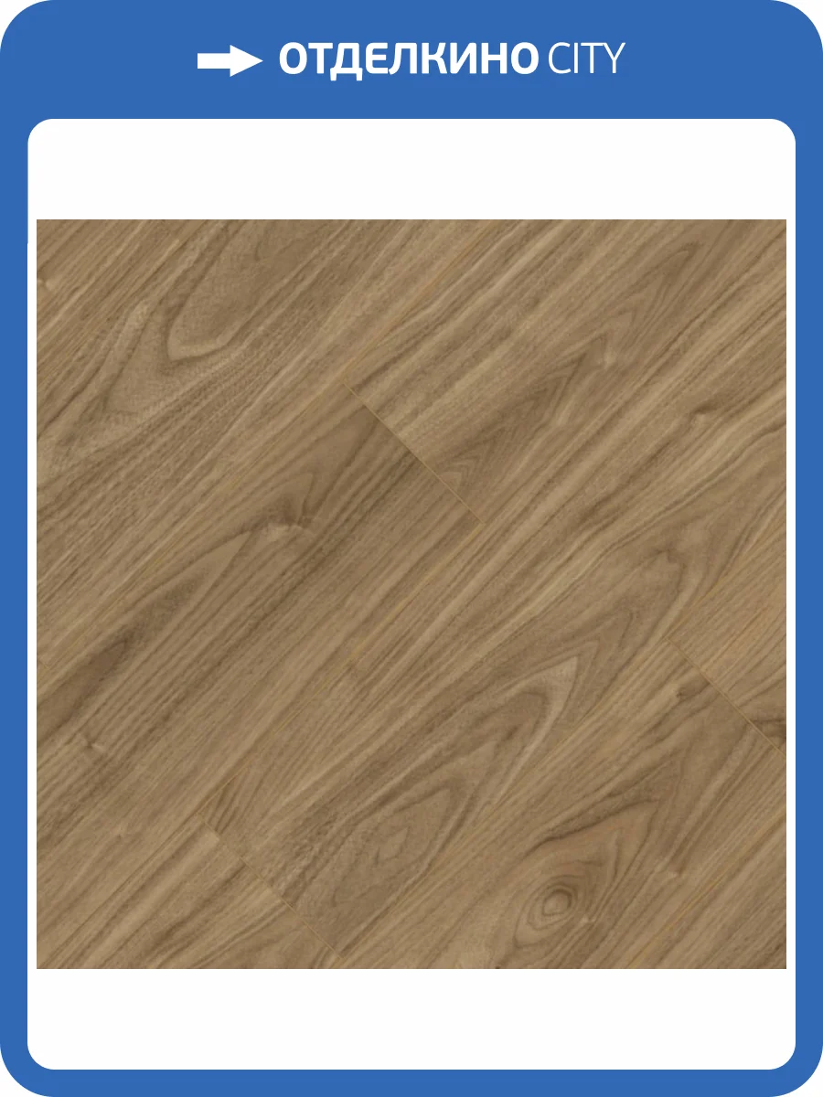 SPC Ламинат Damy Floor Family 4/43 4V 0036-2 Орех Европейский 1220x180 фото 4