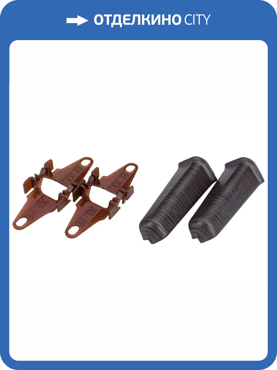 Наружный (внешний) угол Ideal Деконика D85 303 Венге Темный 85 мм фото 2