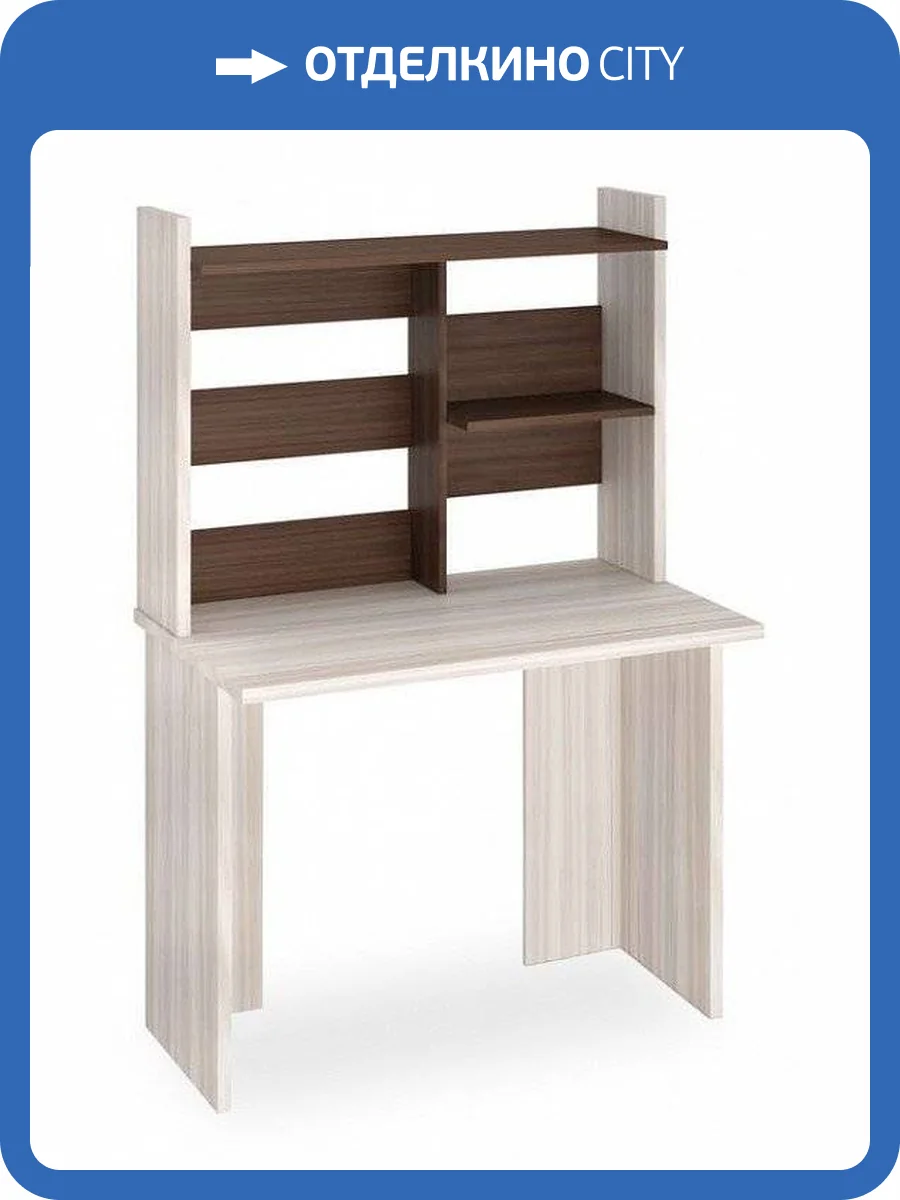 Стол компьютерный Merdes Домино Лайт MER_SKL-Pryam100_bez_tumby-NKL-100_KSH фото 2