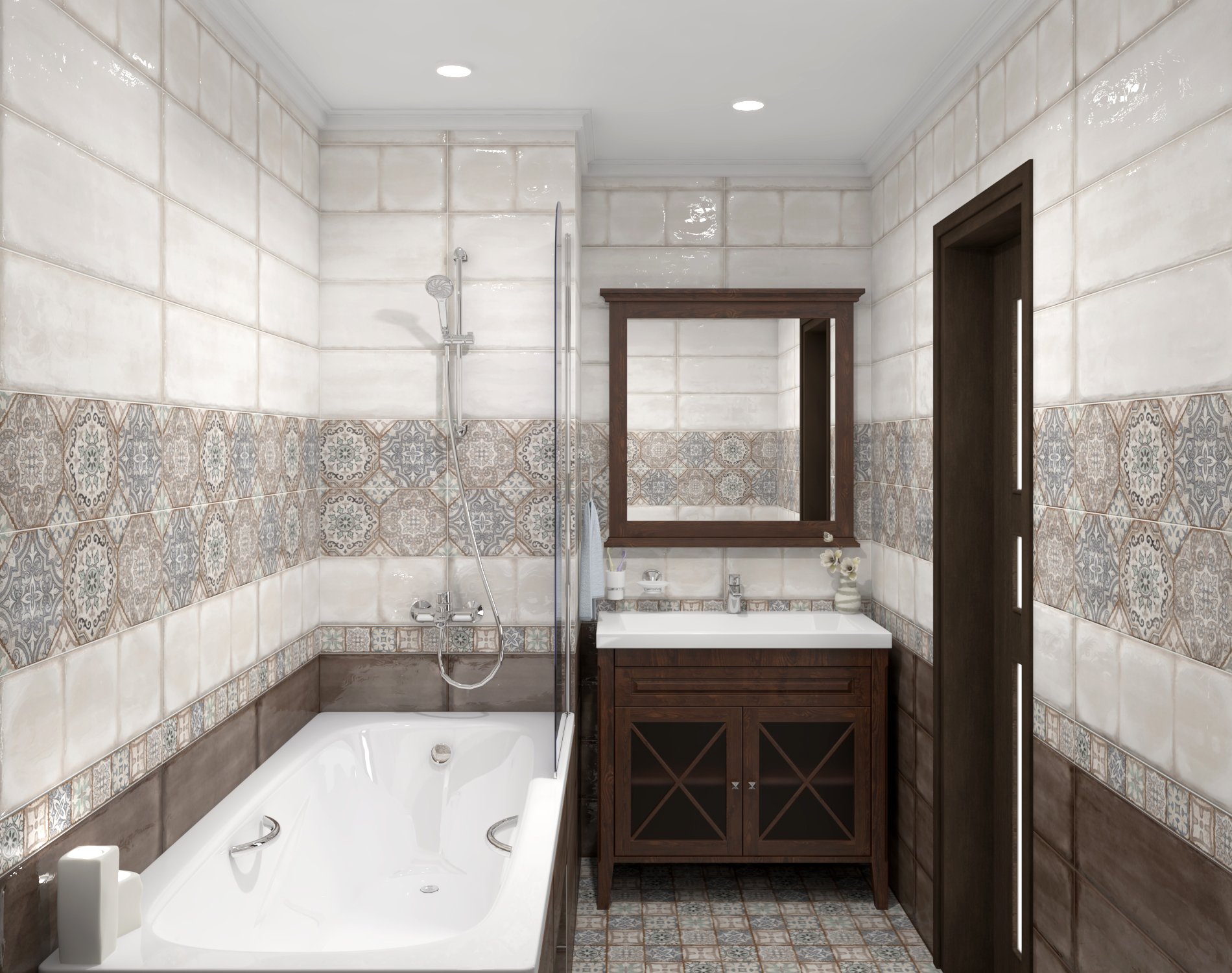 Cersanit Majolica brown фото 3