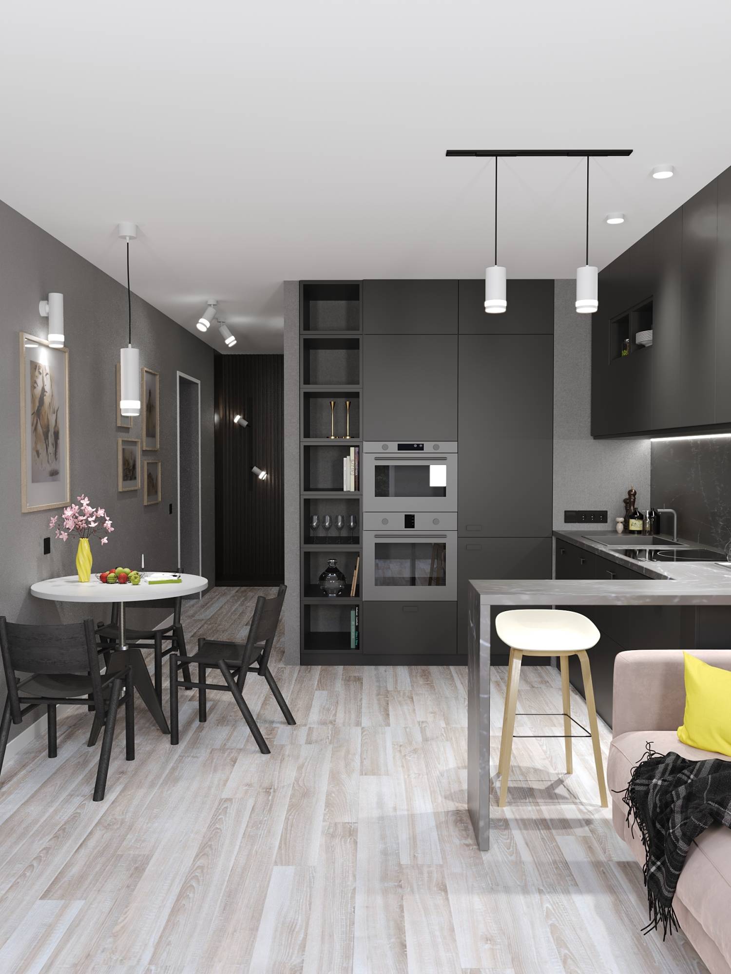 Потолочный светильник IEK 4017 LT-UPB0-4017-GX53-1-K55 фото 3