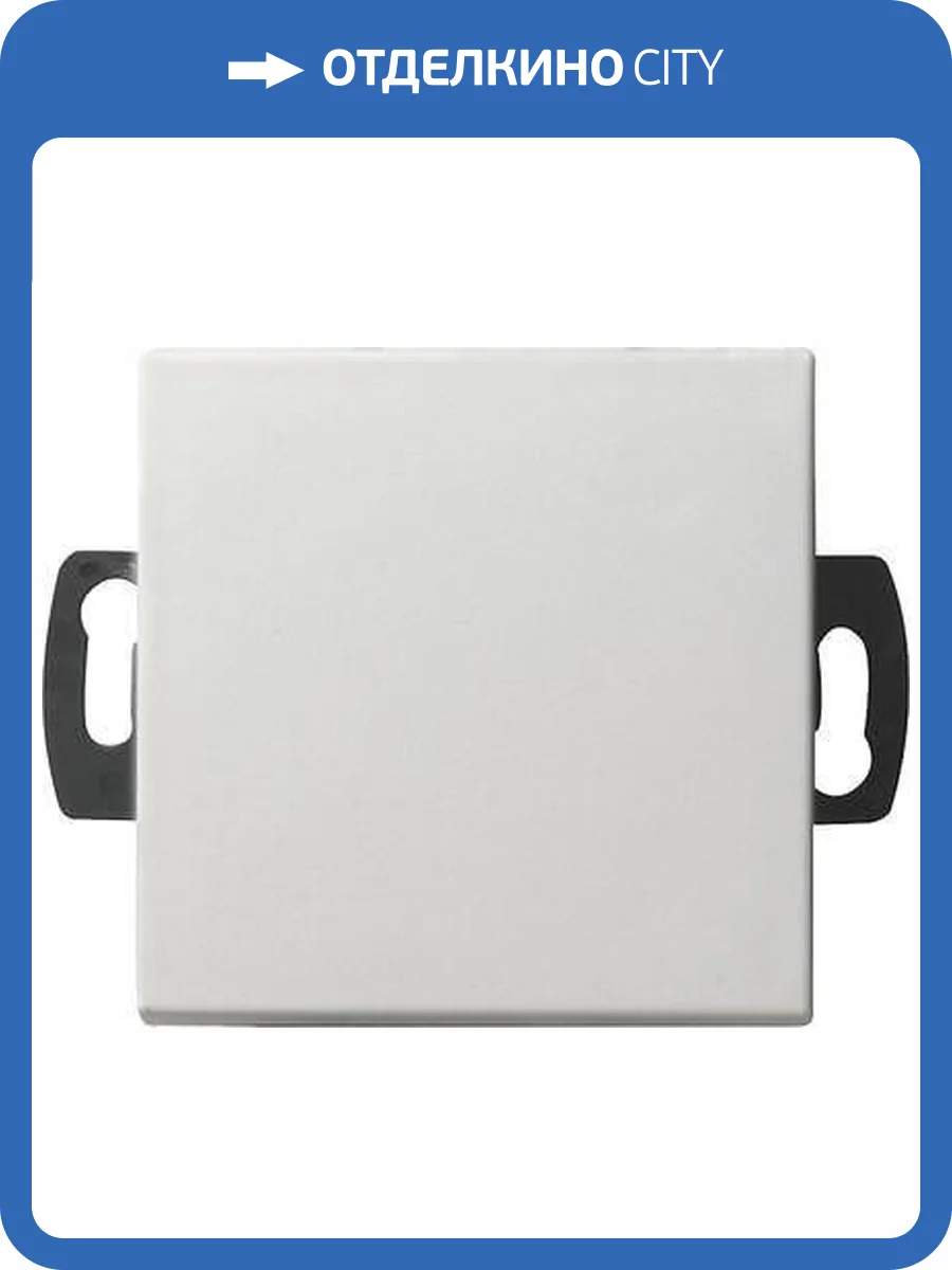 Выключатель кнопочный одноклавишный Gira System 55 0,5A 42V чисто-белый шелковисто-матовый 013827 фото 2