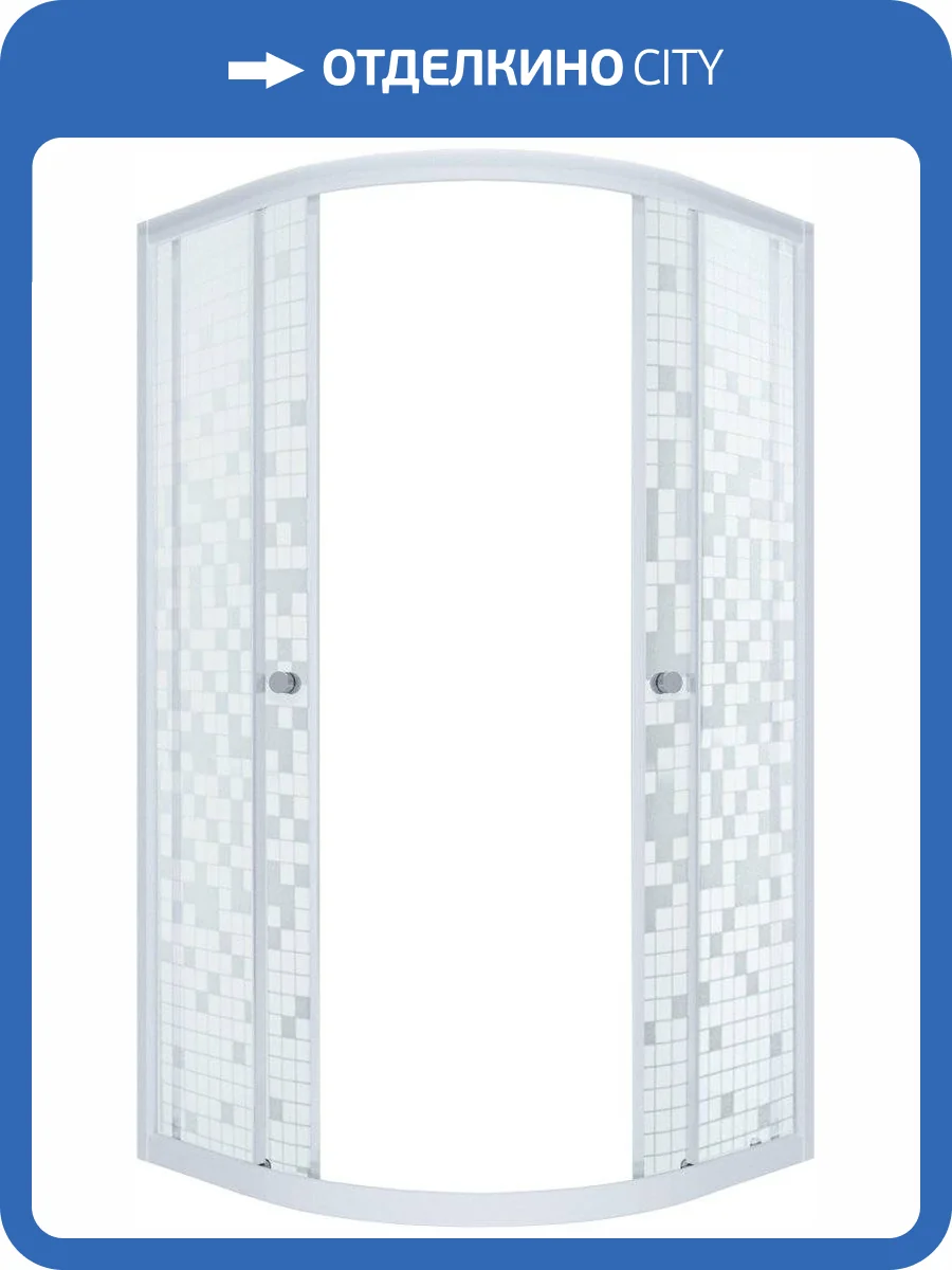 Душевой уголок Triton Стандарт 100х100 мозаика фото 5