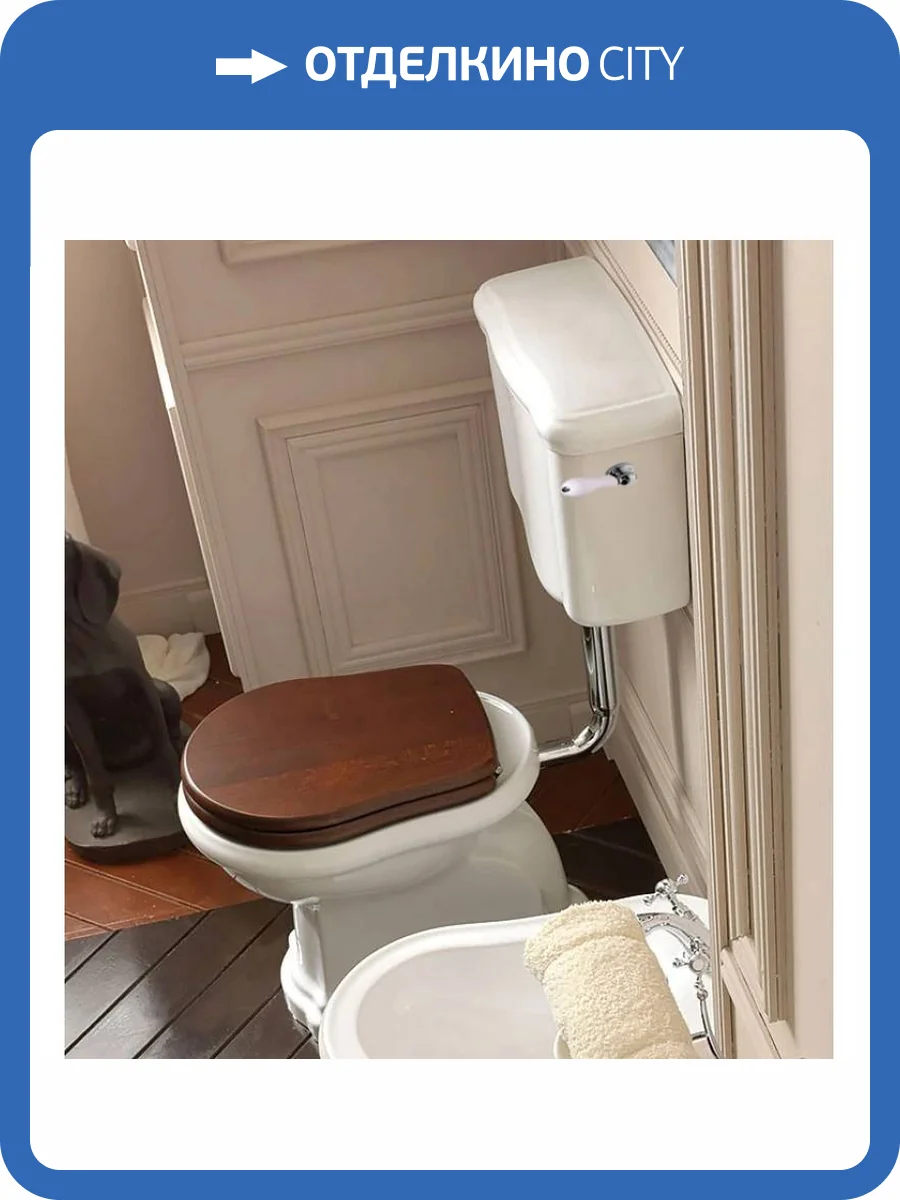 Бачок для унитаза Kerasan Retro 107201 подвесной, для низкой трубы, с боковым отверстием для ручки, белый фото 2