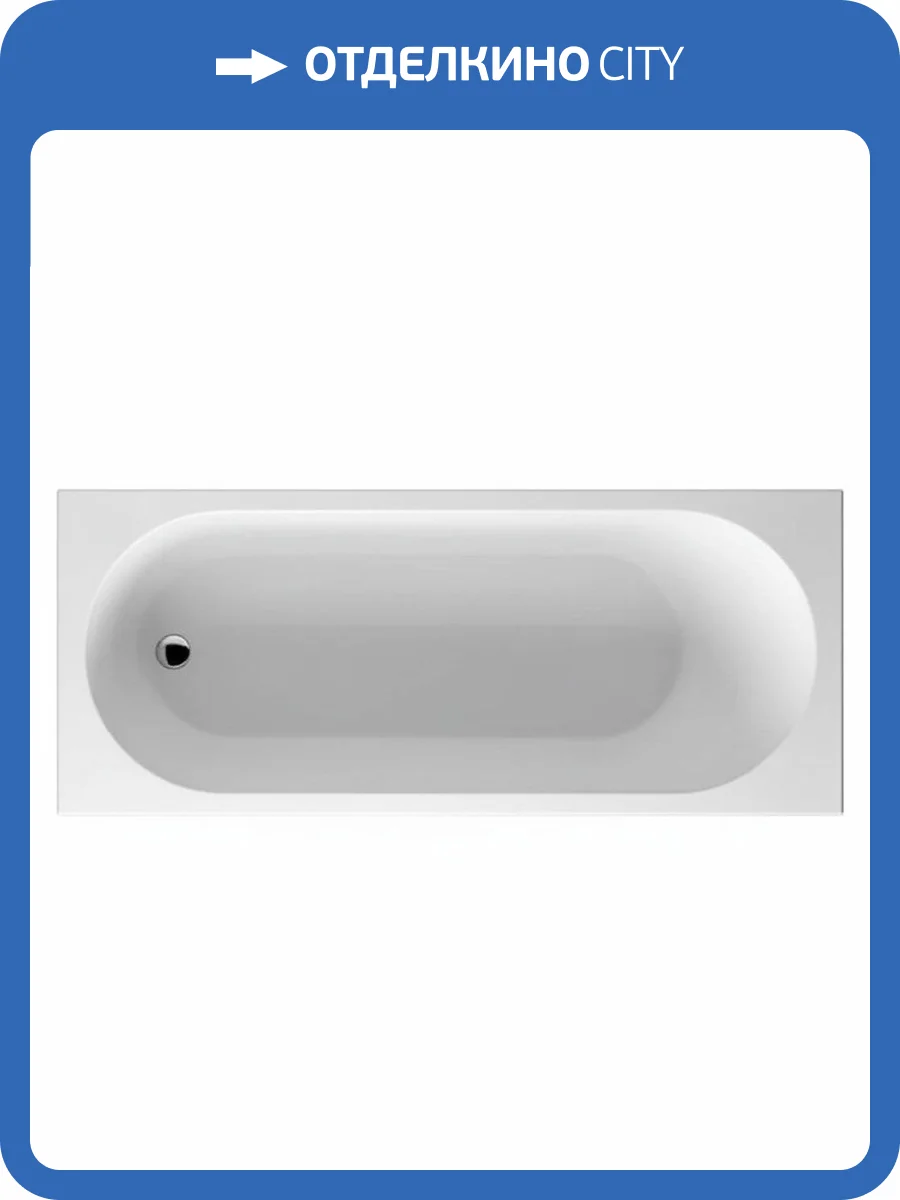 Акриловая ванна Ravak Sonata II 170x70 с ножками фото 6