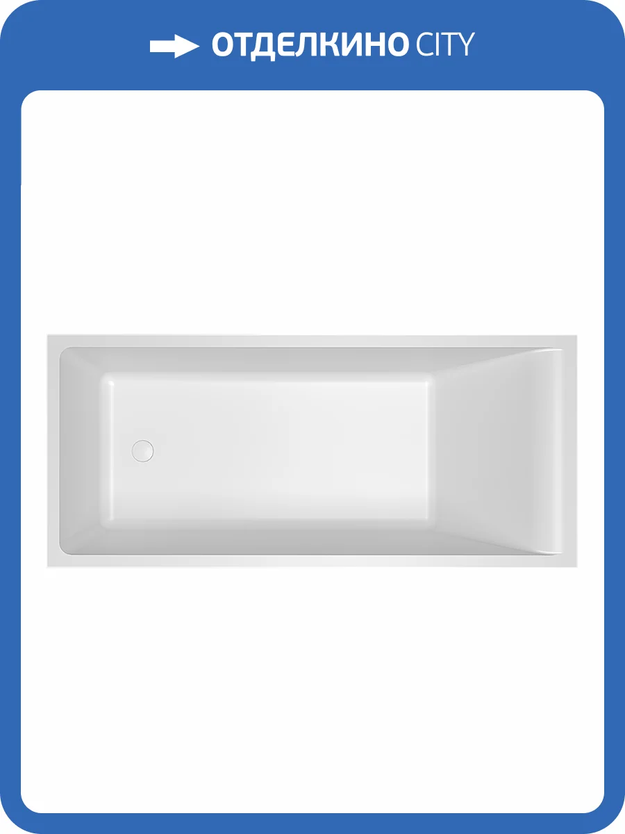 Ванна из искусственного камня Timo Solid ANNELI1675 167x73.5 фото 4