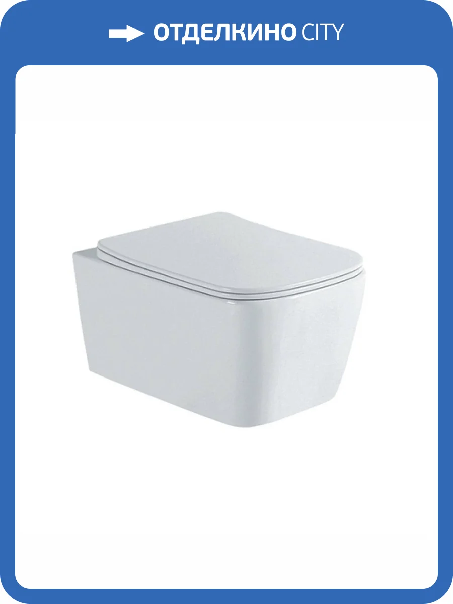 Унитаз подвесной Aquatek Либра New AQ1148N-00 безободковый, с крышкой-сиденьем микролифт фото 9