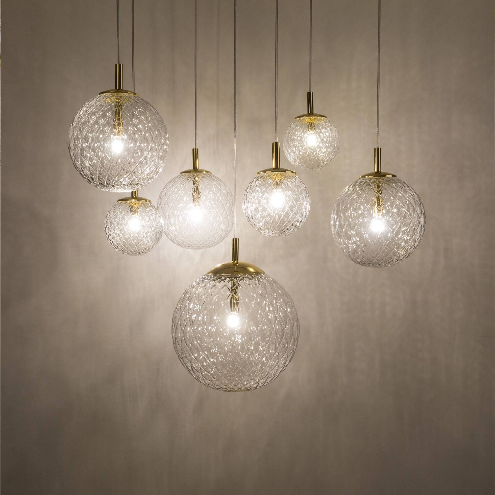 Подвесной светильник TK Lighting 4608 Cadix Gold фото 4