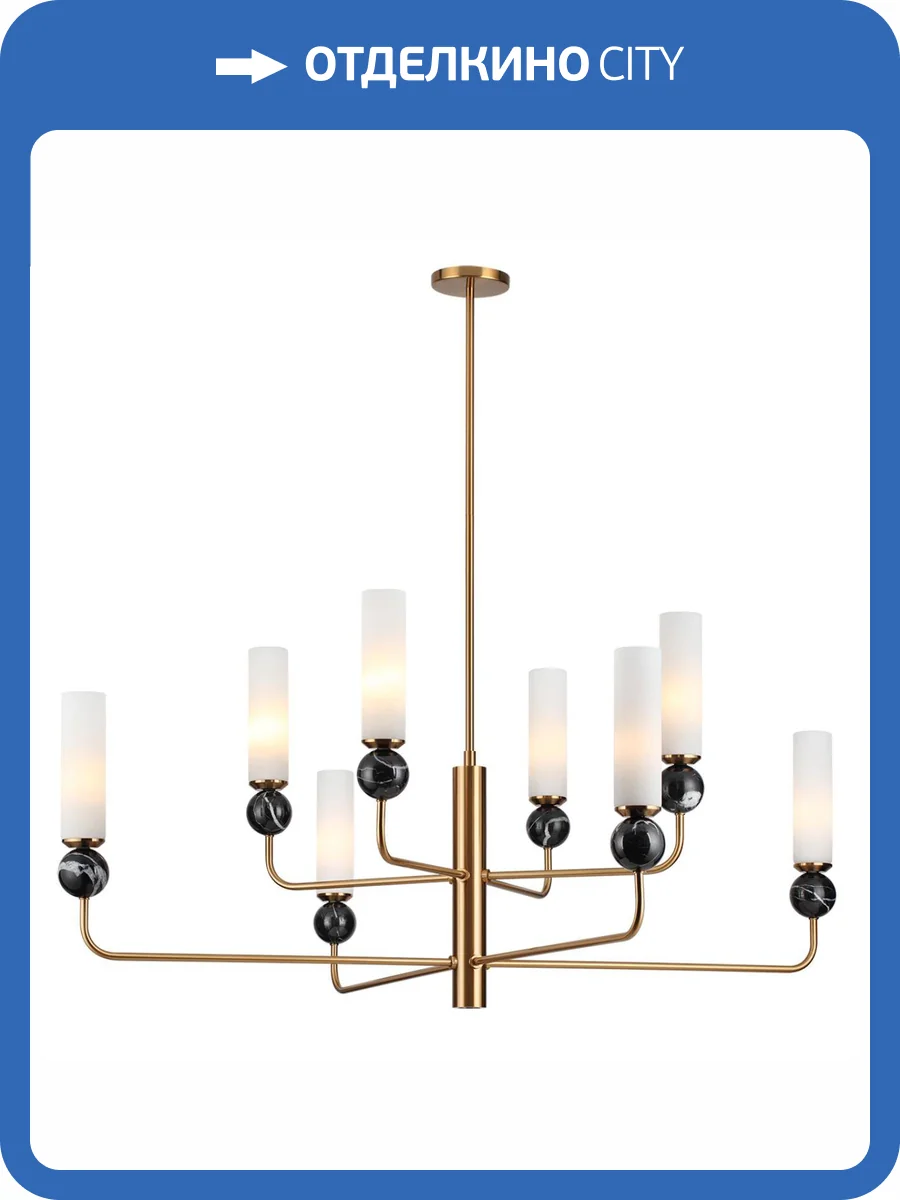 Люстра потолочная Odeon Light Midcent 4361/8 фото 5