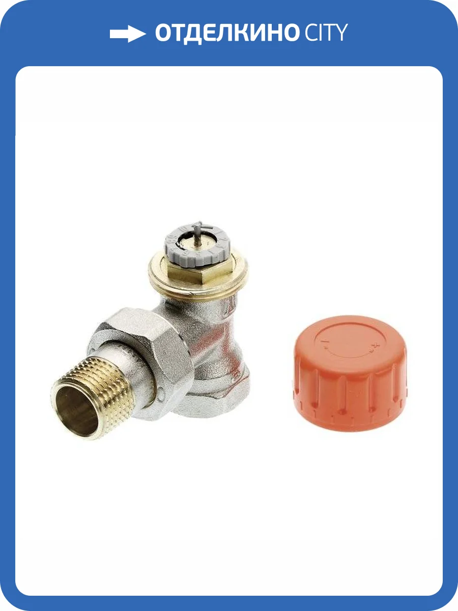 Термостатический вентиль TECE угловой с предварительной настройкой R 1/2 х Rp 1/2 фото 2