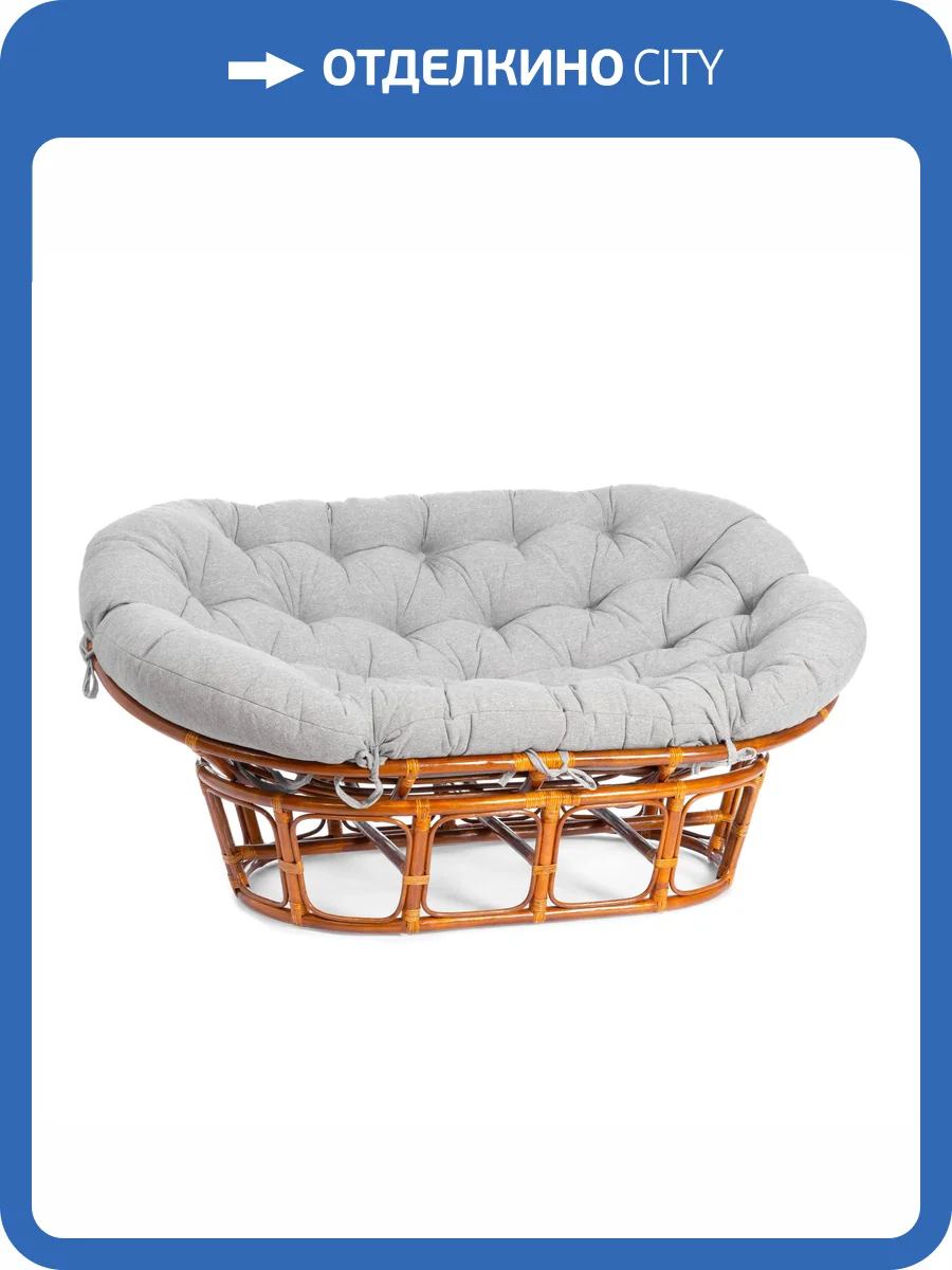 Диван Tetchair Mamasan 23/02 W 25285 Cognac, ткань, серо-бежевая 3м 16/2 фото 17