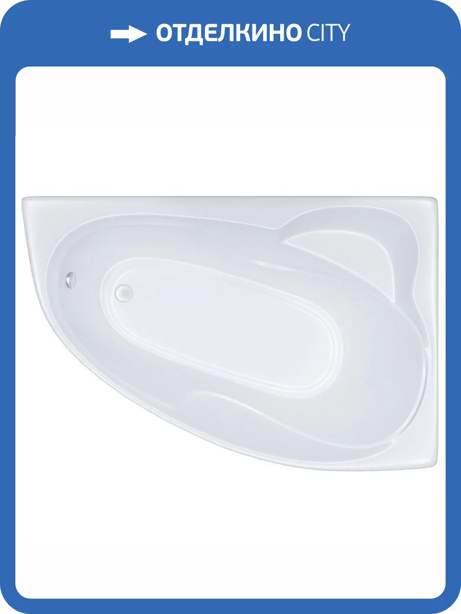 Акриловая ванна Triton Изабель 170x100 левая фото 7