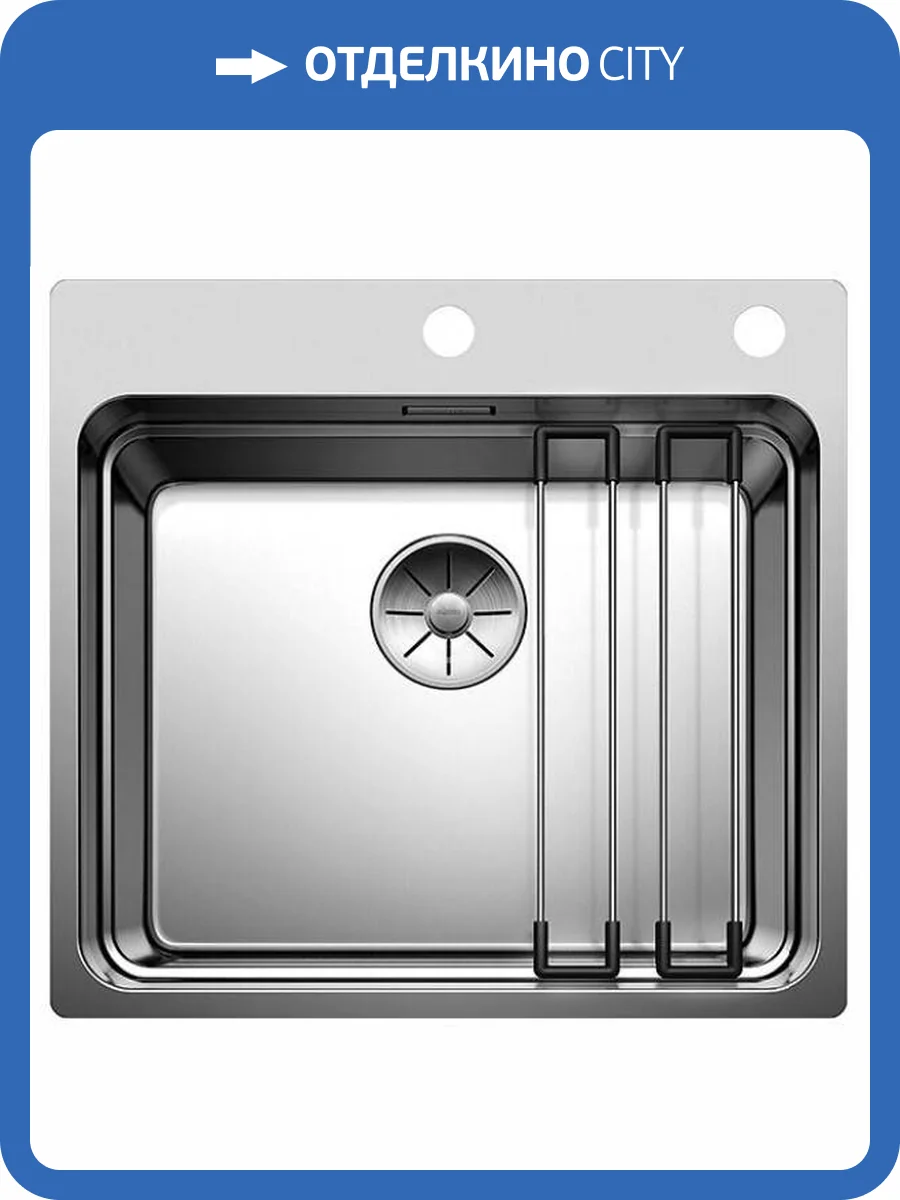 Мойка кухонная Blanco Etagon 500-IF/A 521748 сталь фото 8