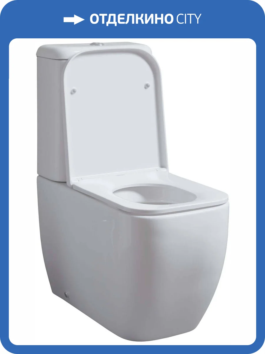 Чаша для унитаза-компакта Allen Brau Infinity 4.21001.20 белый фото 6