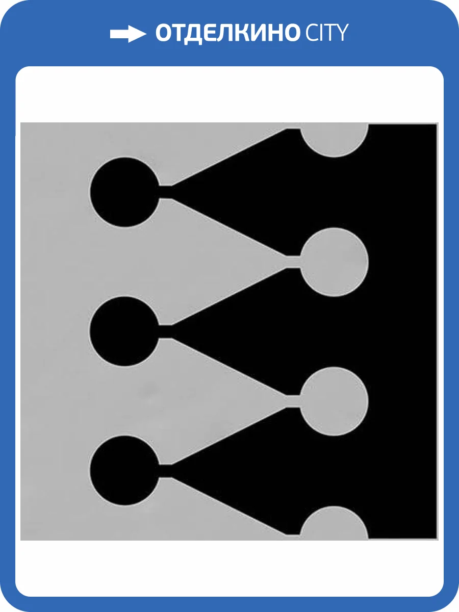 Декор Vives Filippo Soul Blason Gris Negro 20x20 фото 2