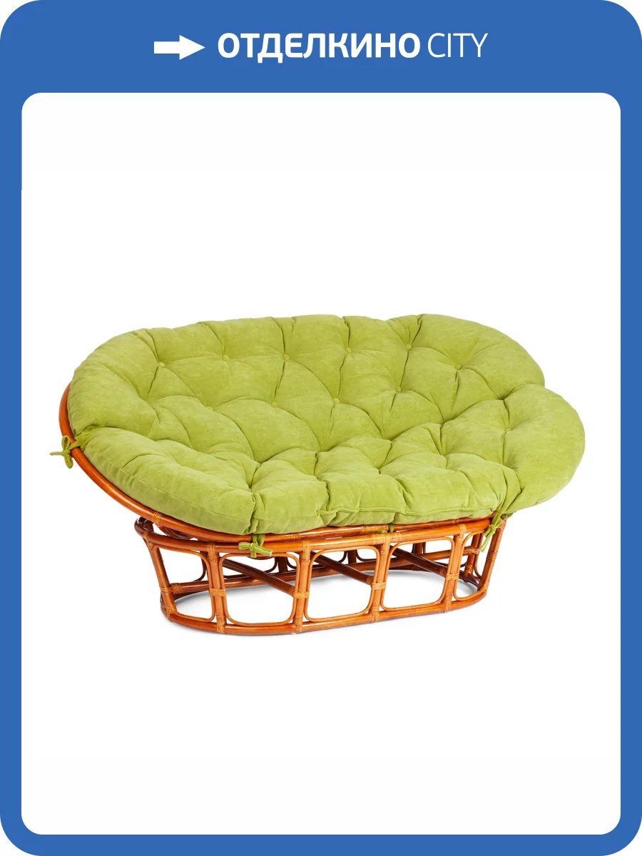 Диван Tetchair Mamasan 23/02 W 24260 Honey, флок, олива, 23 фото 16