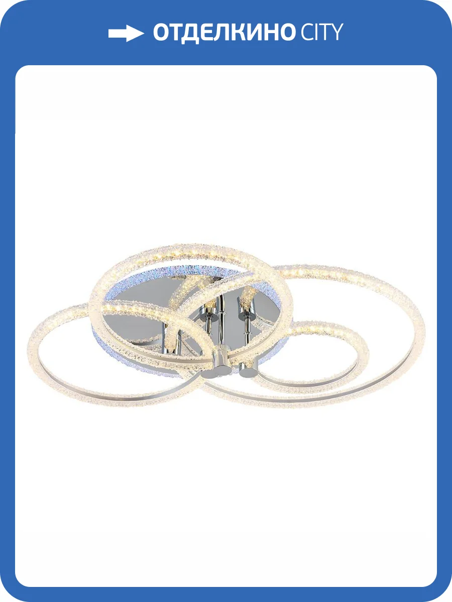 Потолочная люстра Profit Light 8024/4 CHR фото 3