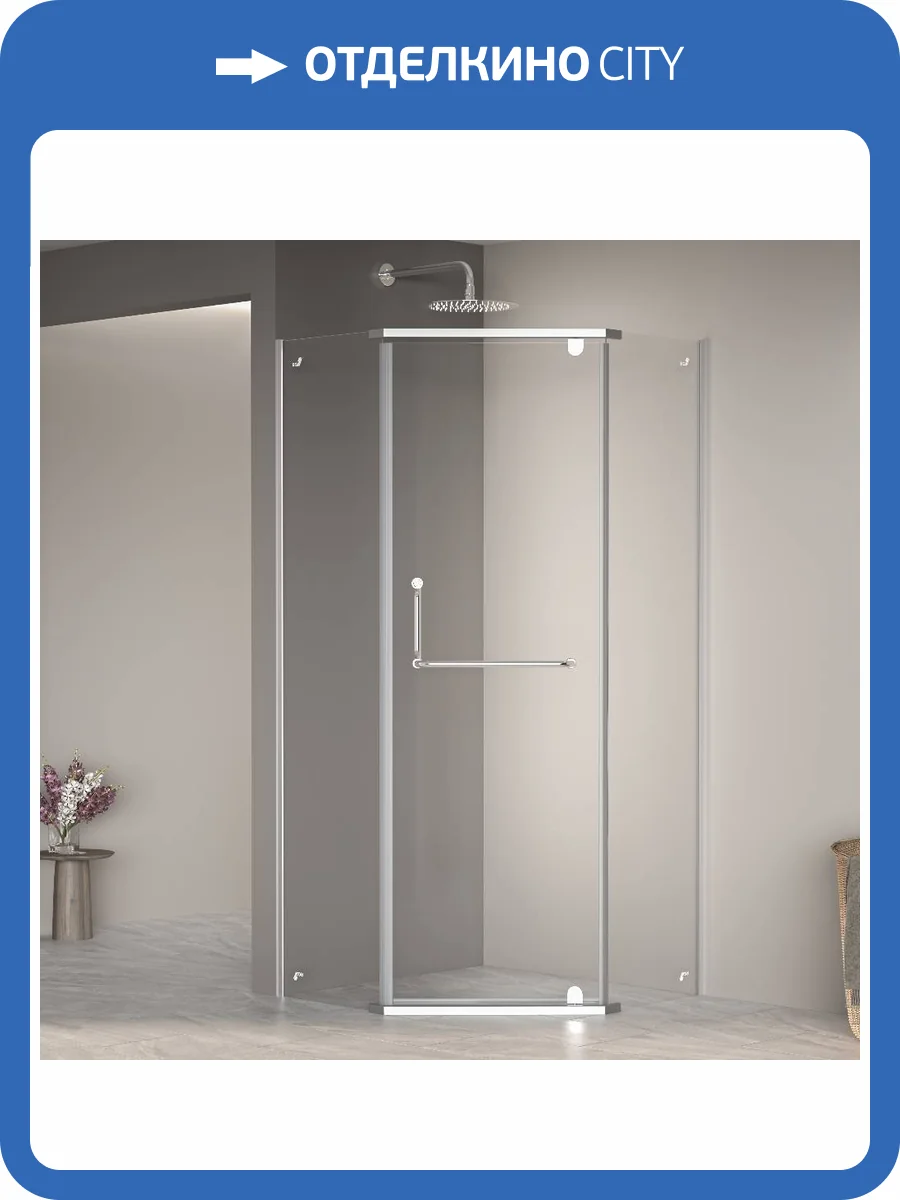 Душевой уголок RGW Passage PA-081 35088188-11 80x80x195 Стекло Прозрачное фото 5