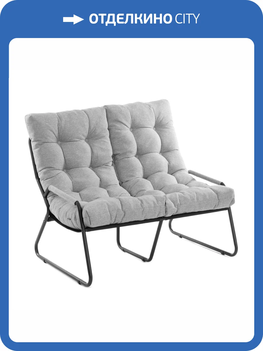 Диван Tetchair Ergo 25093 серо-бежевый, рогожка фото 14