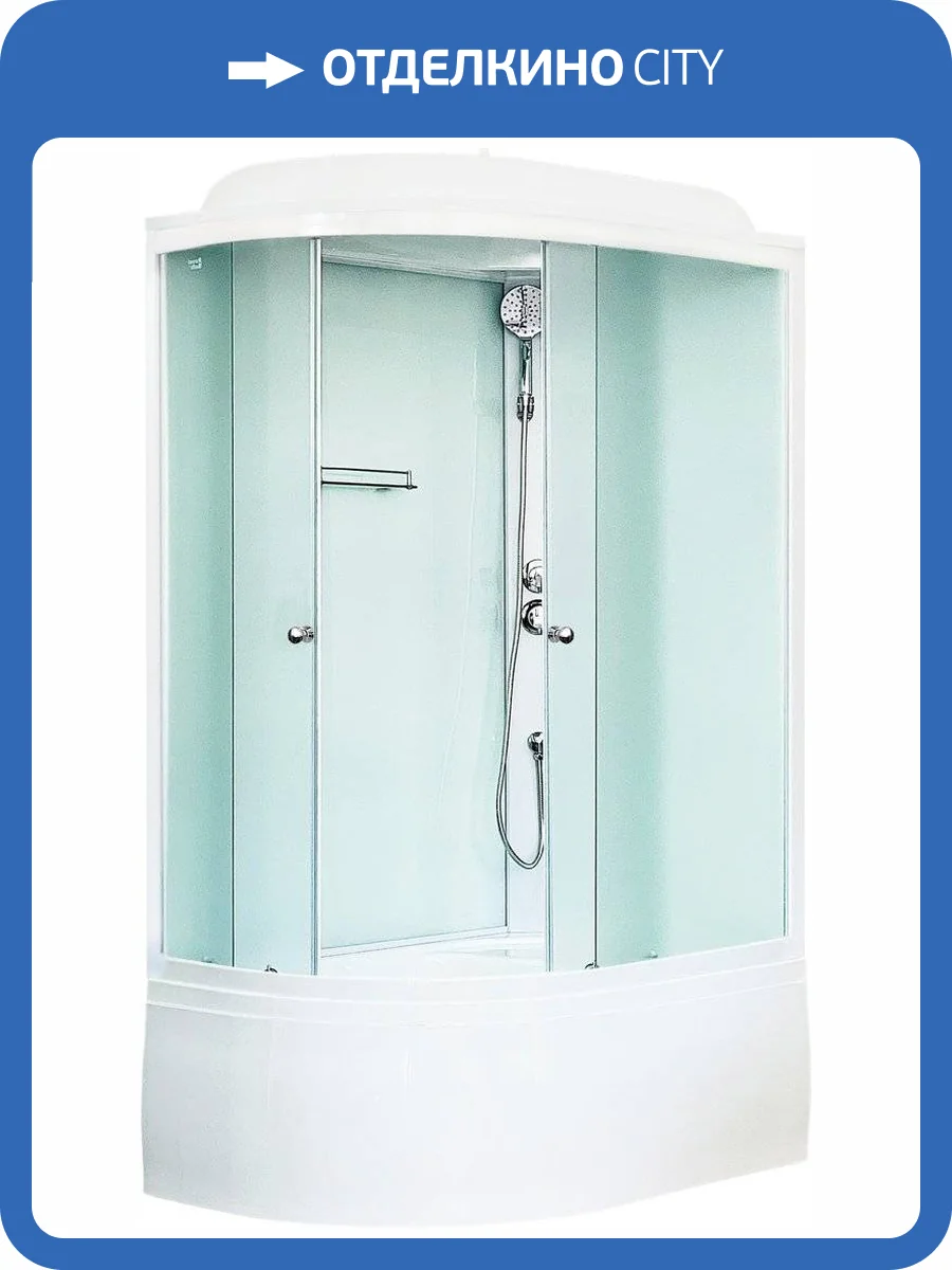 Душевая кабина Royal Bath BK RB8120BK5-WC-R с высоким поддоном, с сиденьем фото 6