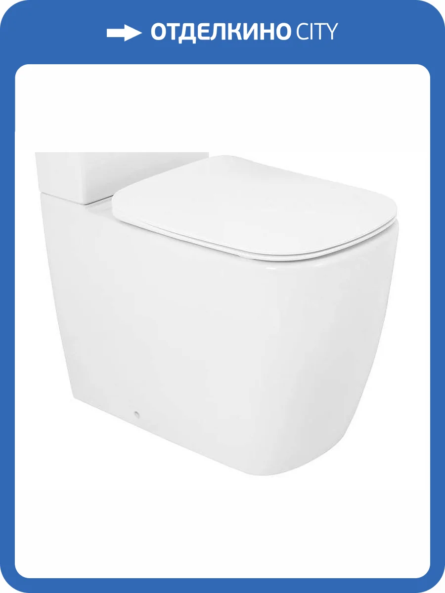 Чаша для унитаза-компакта Cezares Lux CZR-159-CPR фото 3