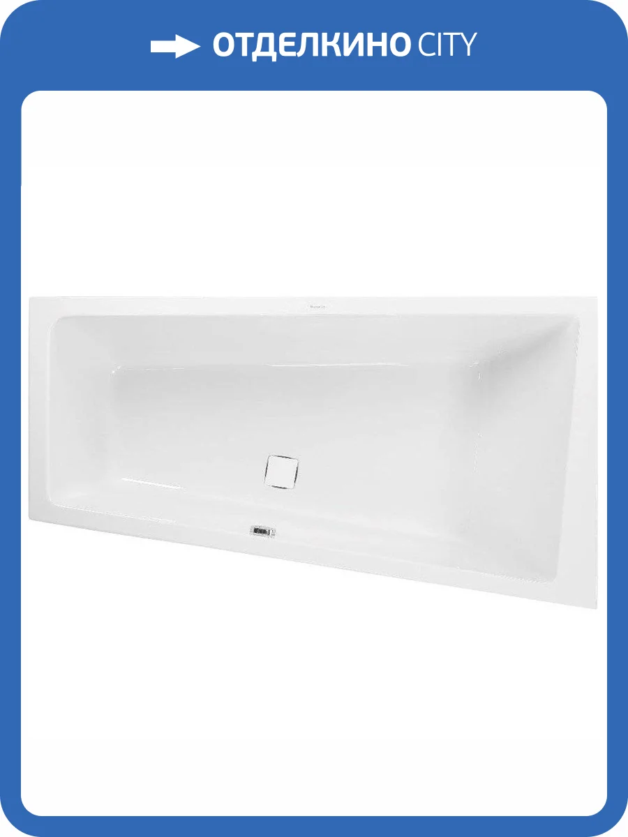 Акриловая ванна Vagnerplast Cavallo offset 160x90 правая фото 11