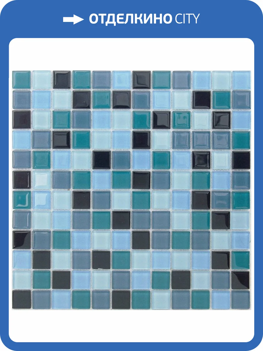 Мозаика LeeDo Acquarelle Delphinium (2.3x2.3) 29.8x29.8 фото 2