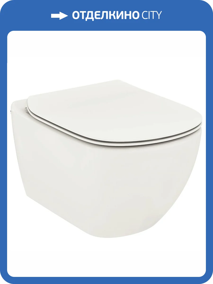 Унитаз подвесной Ideal Standard Tesi T0079V1 + E129001 белый матовый фото 4