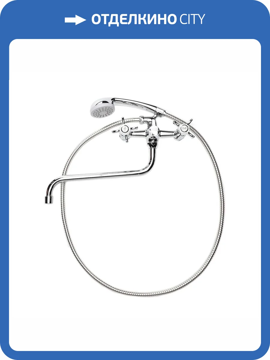 Смеситель для ванны Agger Ретро-X A1722200 хром фото 6