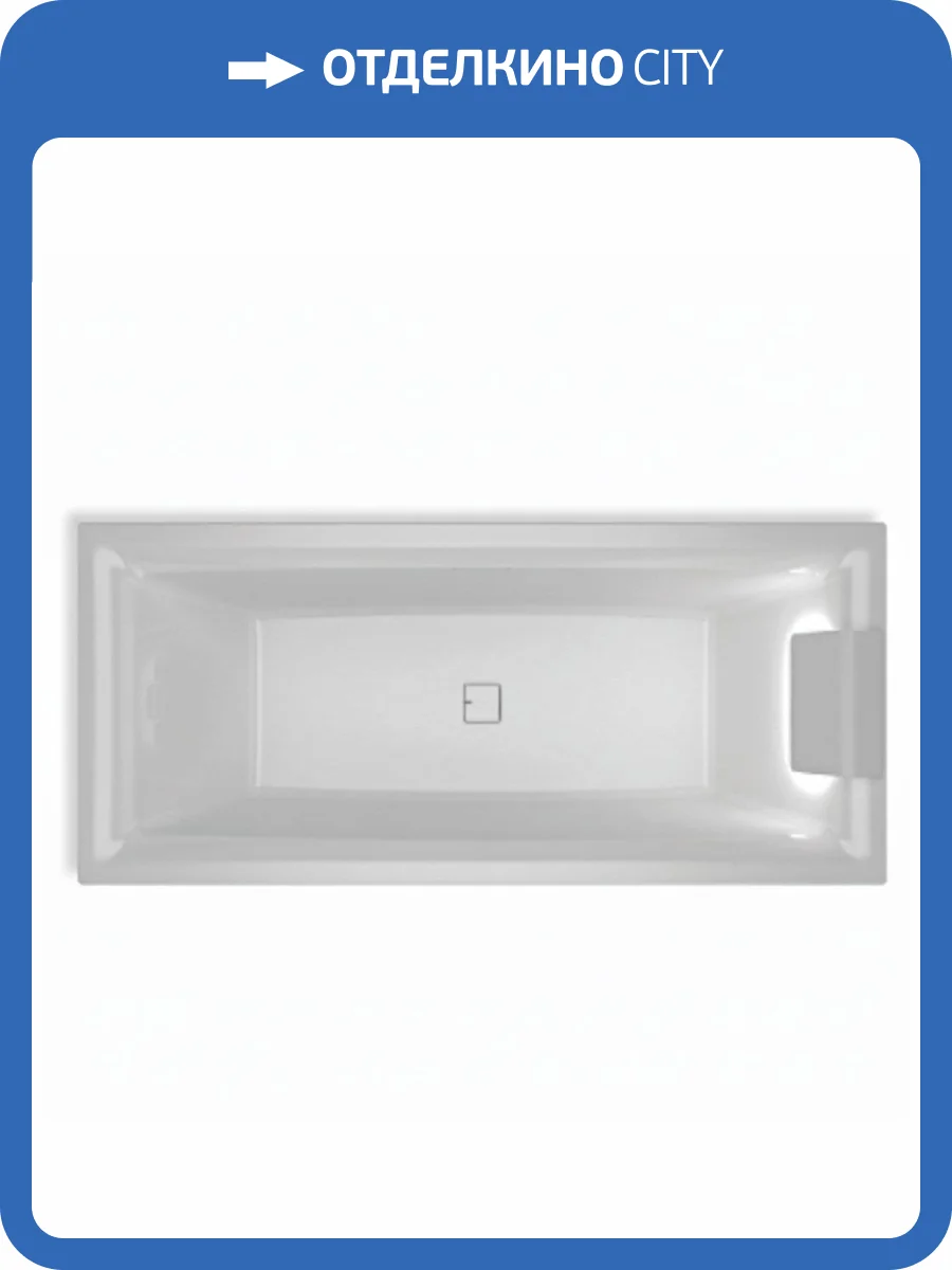 Акриловая ванна Riho Bathtubs Still square B100003005 170x75 фото 4