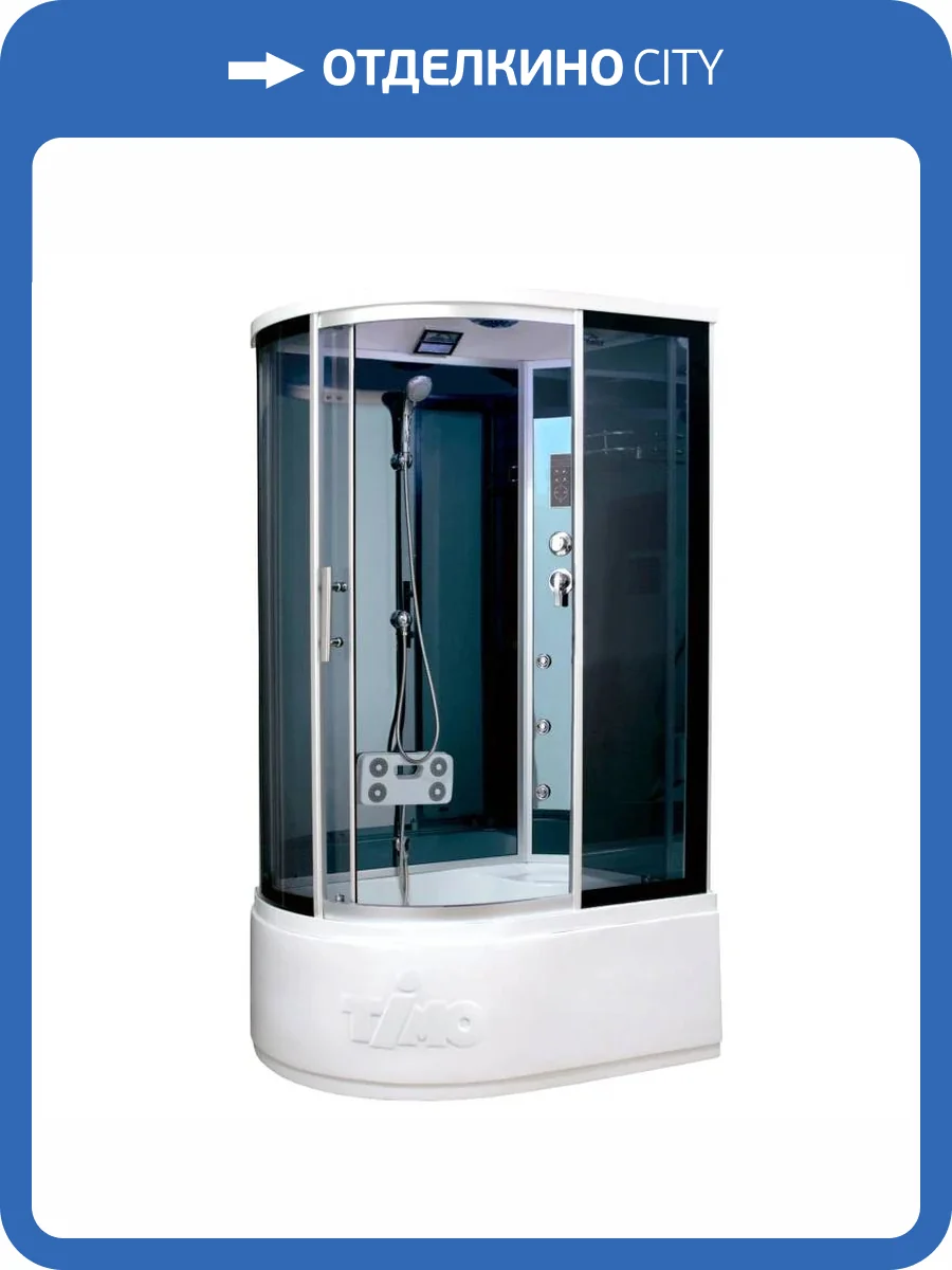 Душевая кабина Timo Standart T-1110 R с высоким поддоном, с сиденьем фото 10