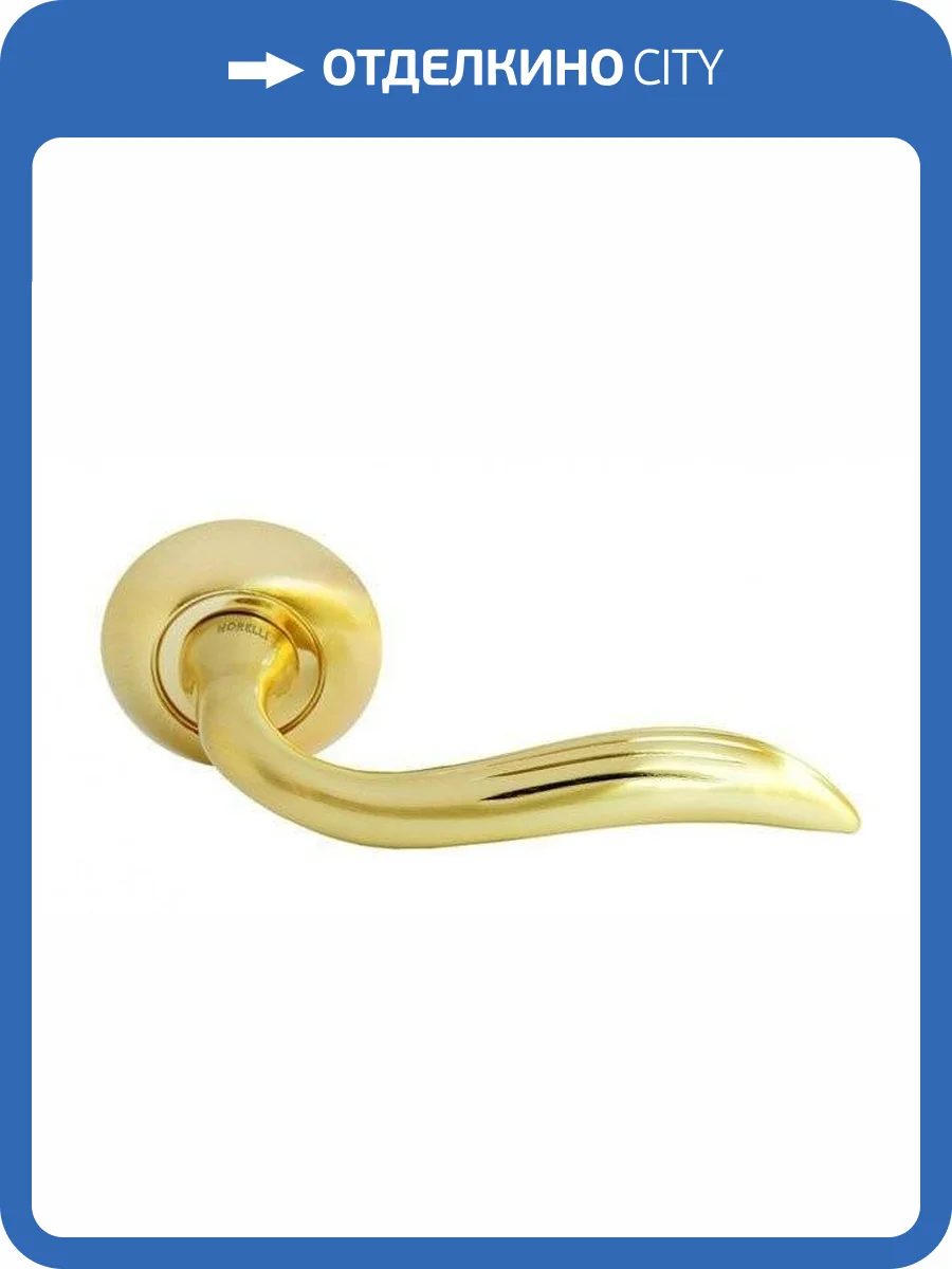 Дверная ручка Morelli MH-10 MH-10 SG (Золото матовое) фото 3