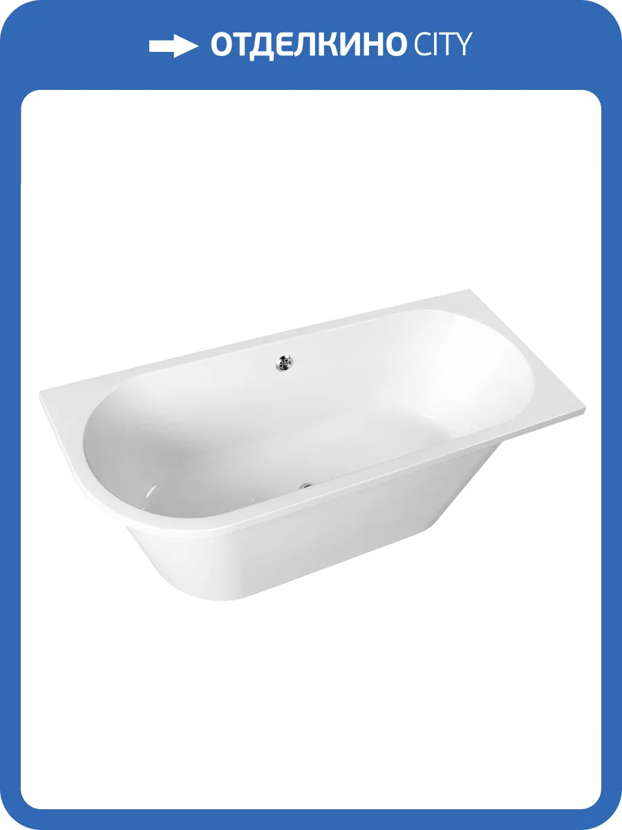 Ванна из искусственного камня Belux Лондон ВЛН 170х70R белая глянцевая фото 5