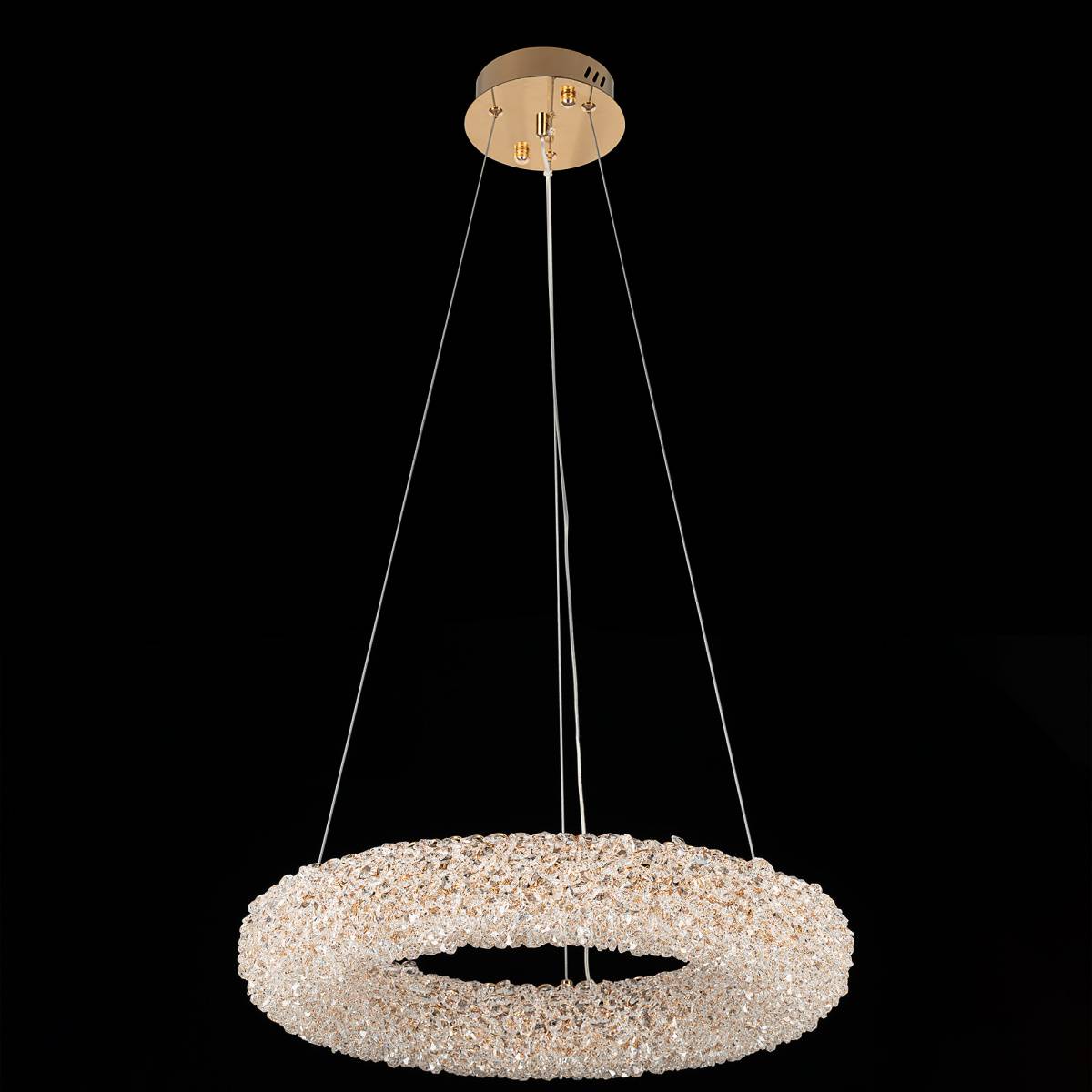 Люстра подвесная хрустальная светодиодная Citilux Cloudy CL323152 фото 6