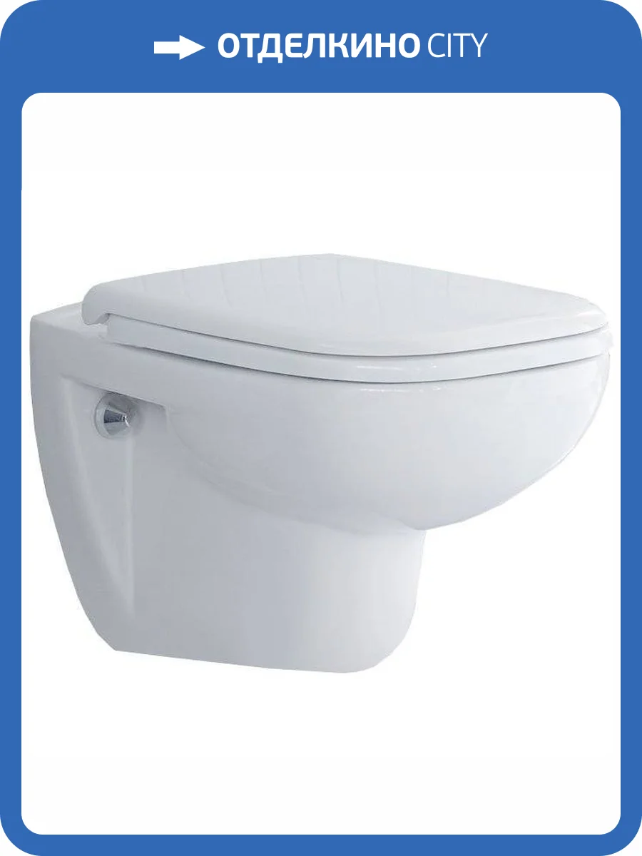 Унитаз подвесной Duravit D-code 45700900A1 безободковый фото 7