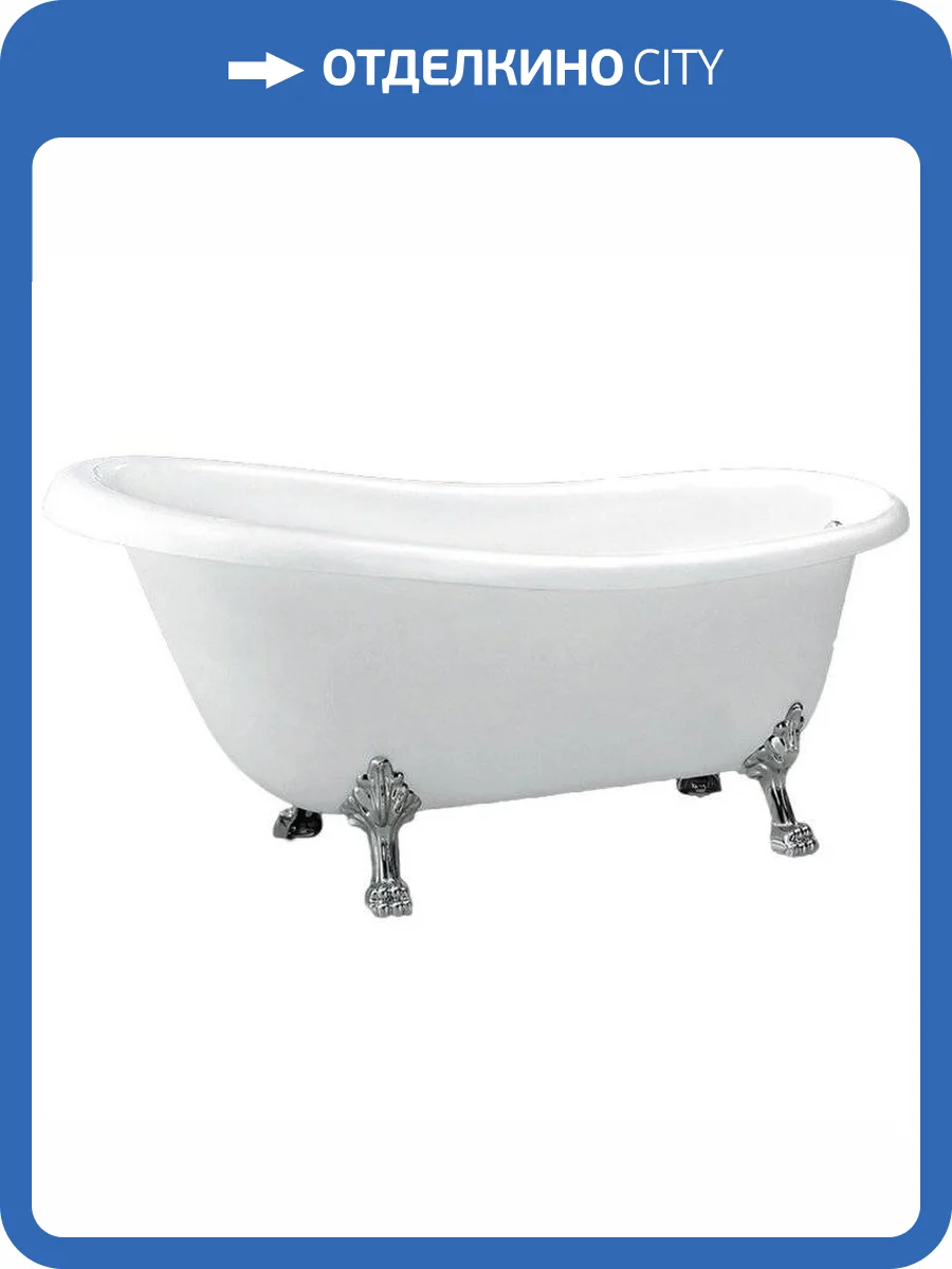 Акриловая ванна BelBagno 170x80.5 фото 4