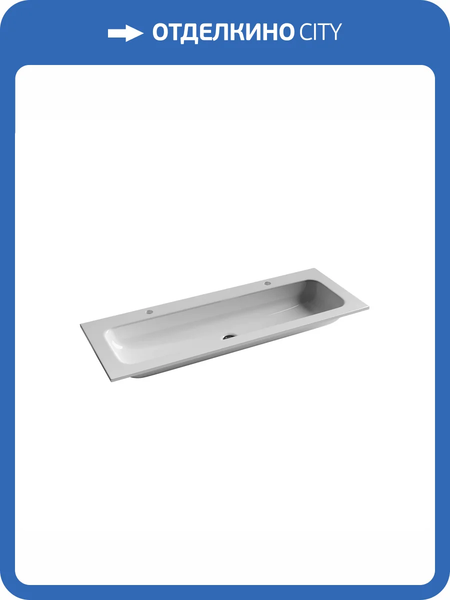 Раковина Ceramica Nova Grace CN7016 120 см фото 4