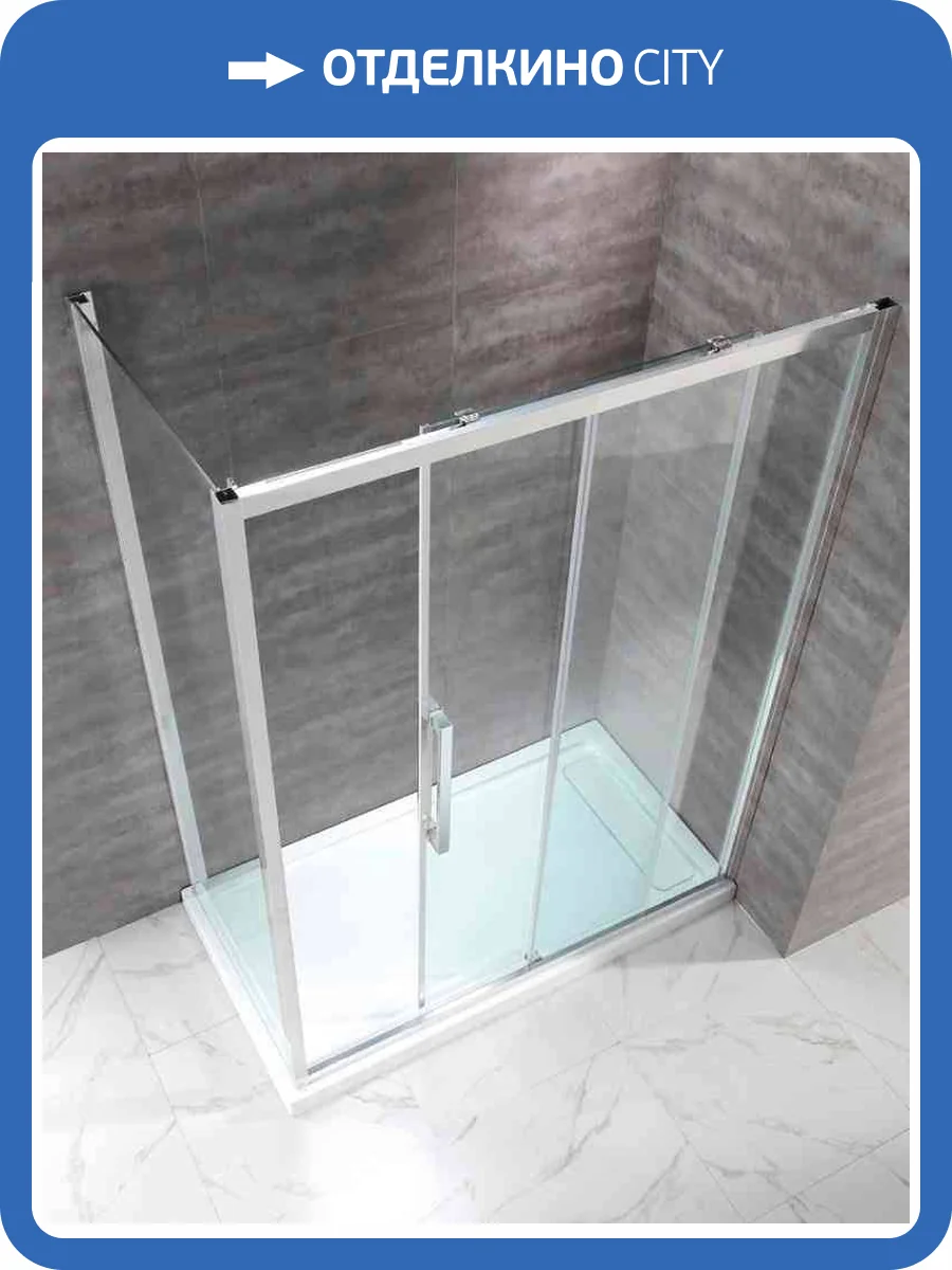 Душевой уголок Cezares LUX-SOFT-W-AH-1-140/100-C-Cr-IV профиль хром, стекло прозрачное, 140x100x200 фото 7