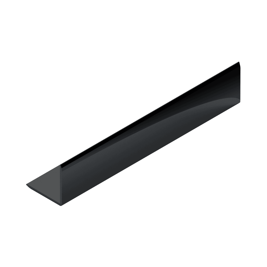 Уголок защитный Neexy pv65-18 MBL черный матовый 270x3x3