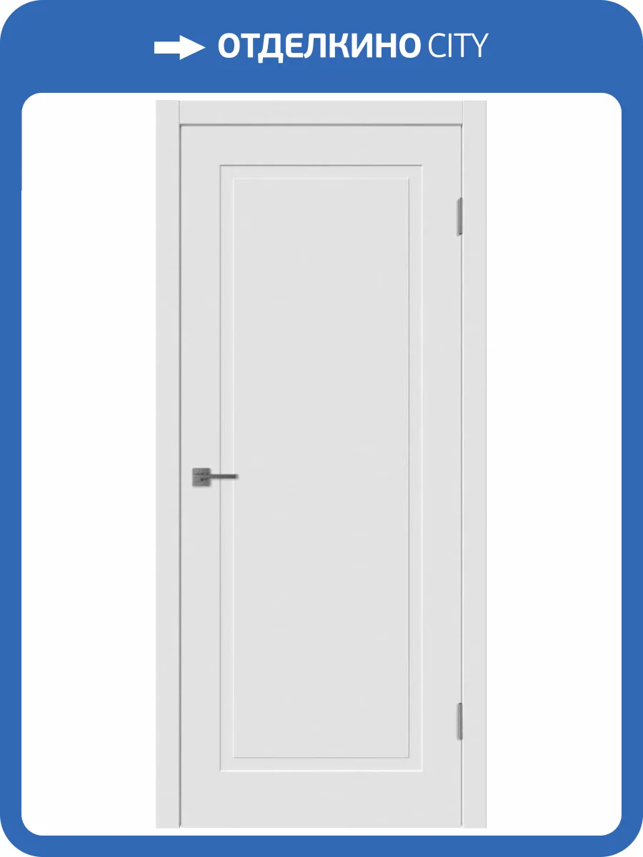 Межкомнатная дверь Владимирская Фабрика Дверей Flat 1 Polar 800x2000 фото 2