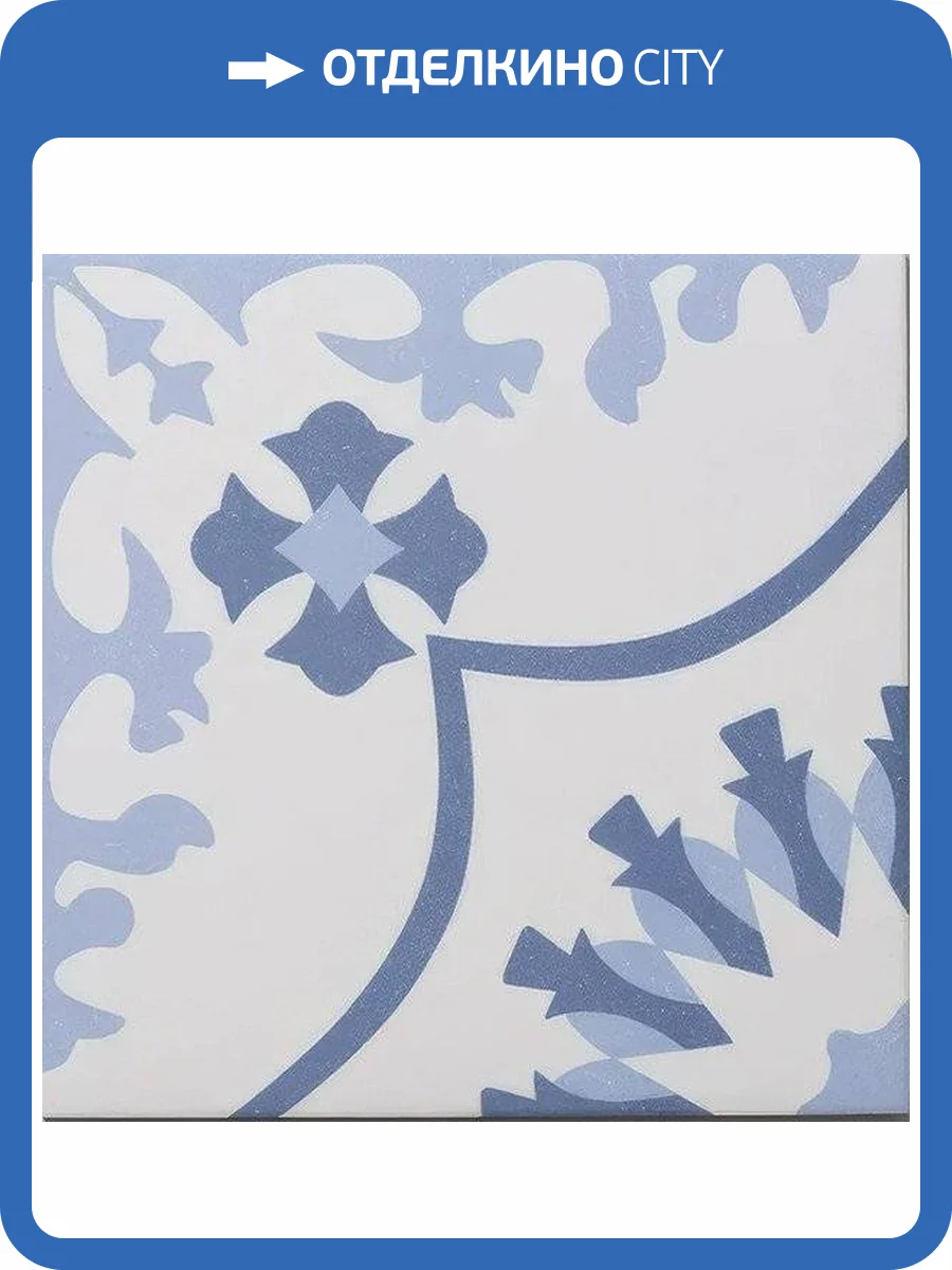 Керамогранит Mainzu BM Bolonia Navy Mate 20x20 фото 3