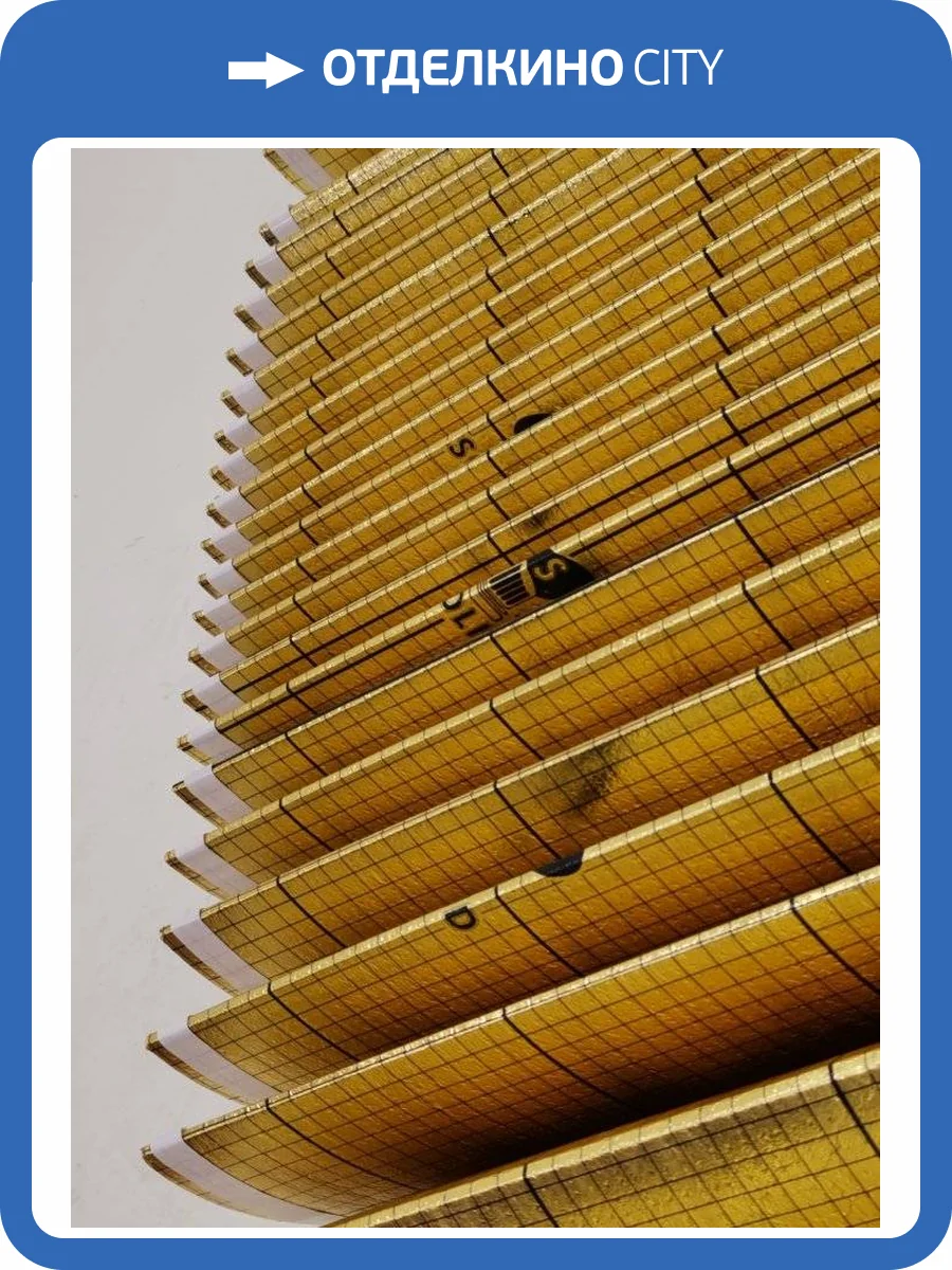 Подложка гармошка Solid с пароизоляцией и AntiSlip под замковый LVT 1.5мм 1000x250 (10 м2) фото 2