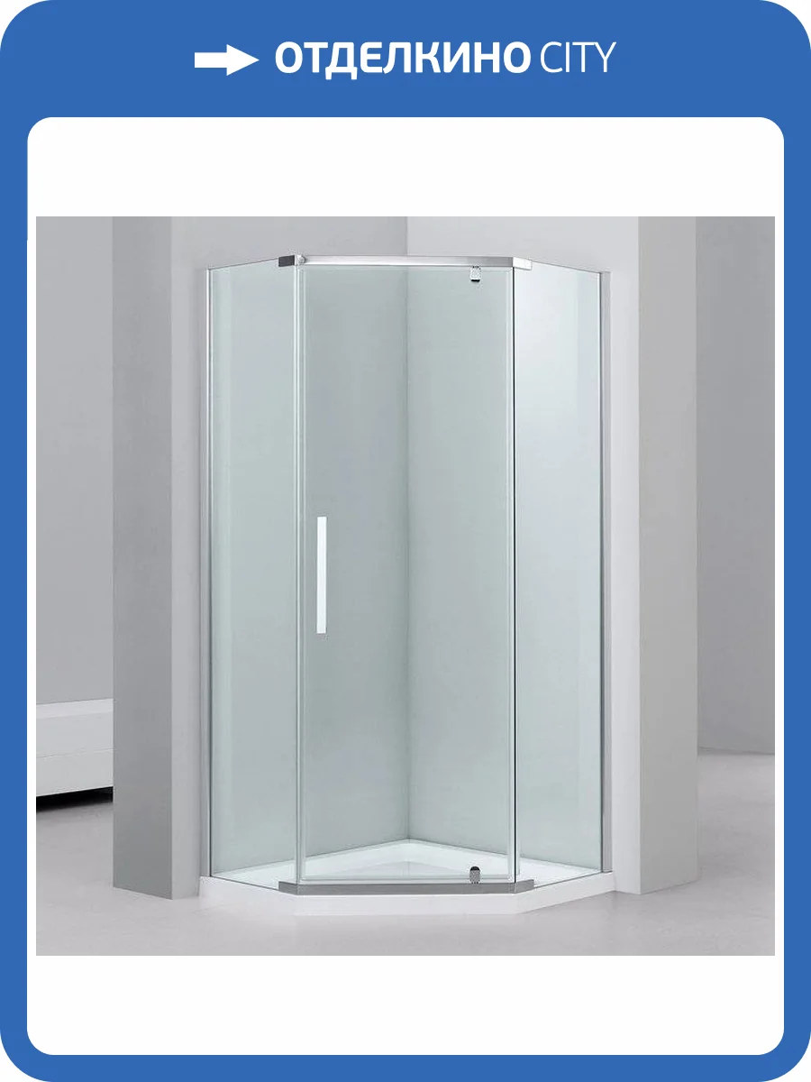 Душевой уголок Black&White Stellar Wind S305 1000х1000 фото 7