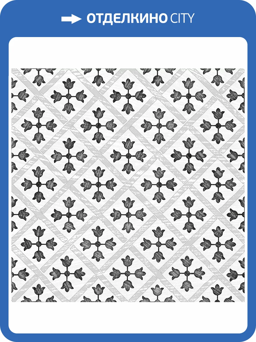 Керамогранит Monopole Guadalupe Grey 18.7x18.7 фото 8