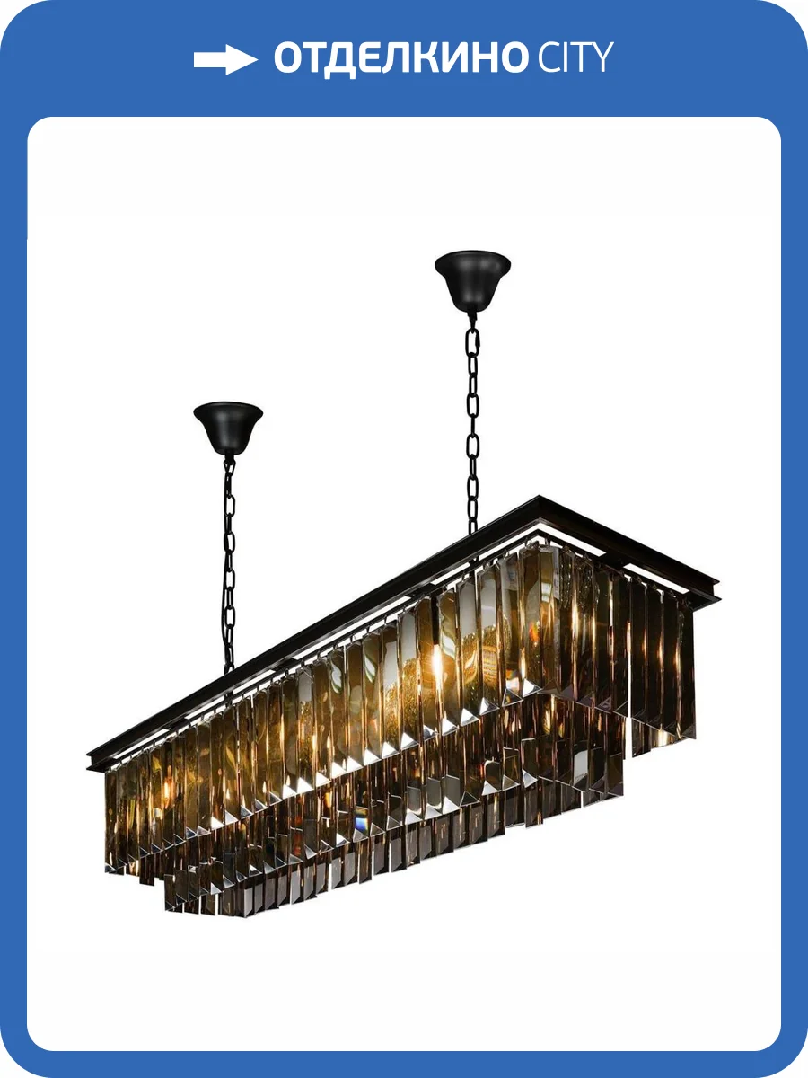 Подвесная люстра iLamp Triumph 6119 BK фото 4