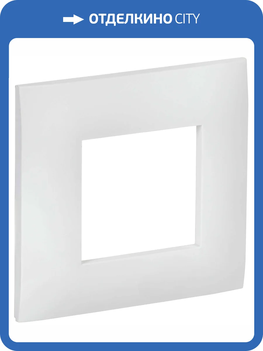 Рамка 1-постовая IEK Skandy SK-M12-K01 арктический белый фото 8