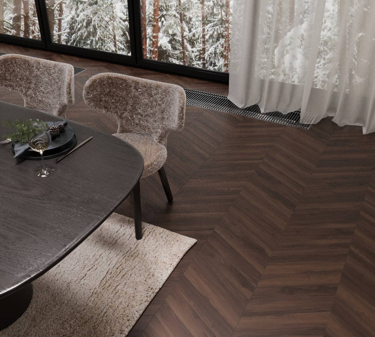 Creanza Scarlet Wood