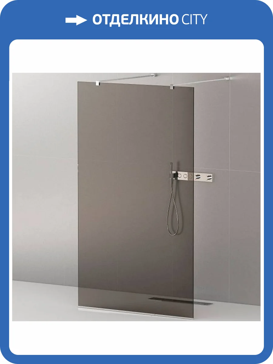 Душевая перегородка Cezares Liberta LIBERTA-L-2-110-120-GR-Cr хром фото 7